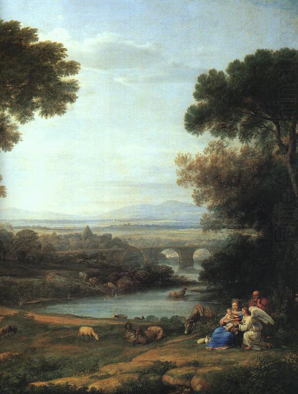 The Rest on the Flight into Egypt, Claude Lorrain